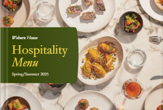 Woburn House Hospitality Menu