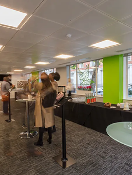 Woburn House Foyer in use