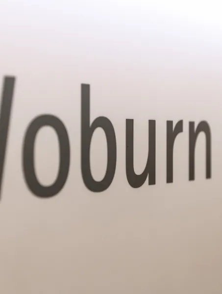 Woburn House sign