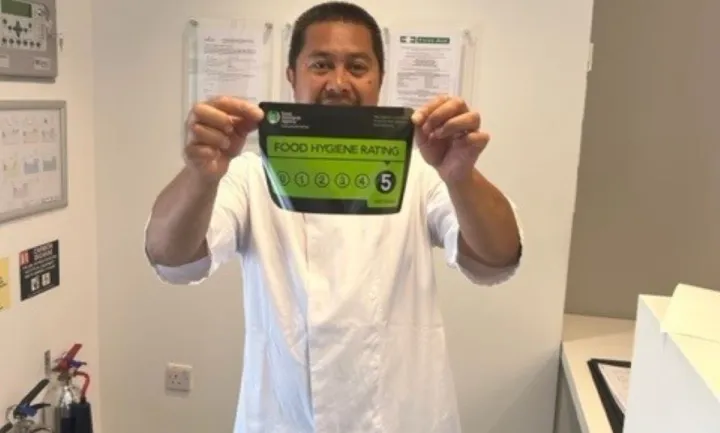 5 stars in Food Hygiene!